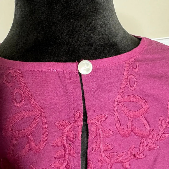 CHLOE OLIVER Bell Sleeve Lace‎ Top Anthropologie - Picture 5 of 6